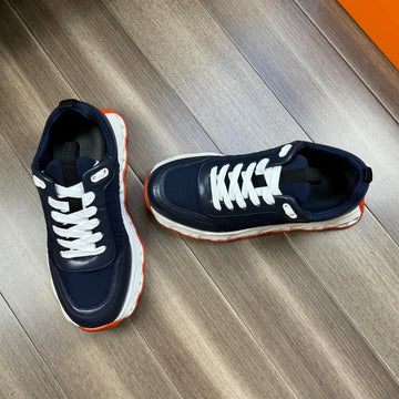 Hm Impulse Sneaker Dark Blue Fabric