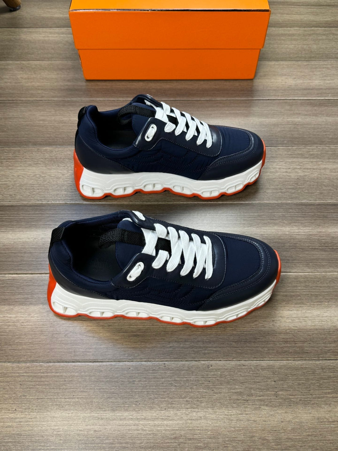 Hm Impulse Sneaker Dark Blue Fabric