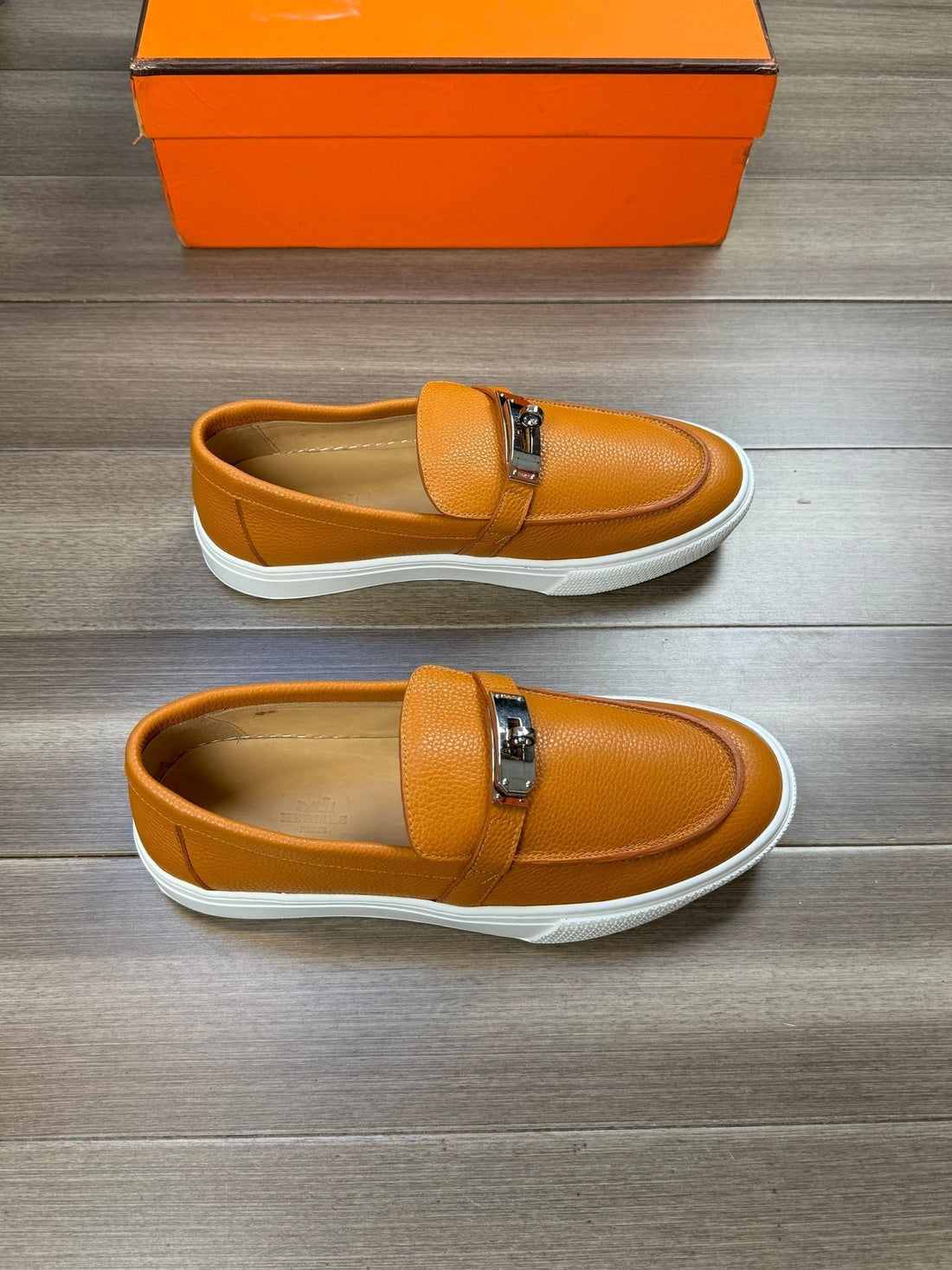 Hm Game Slip-On Sneaker Bronze Calfskin
