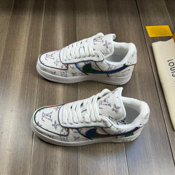 LV Sneaker White Monogram Canvas