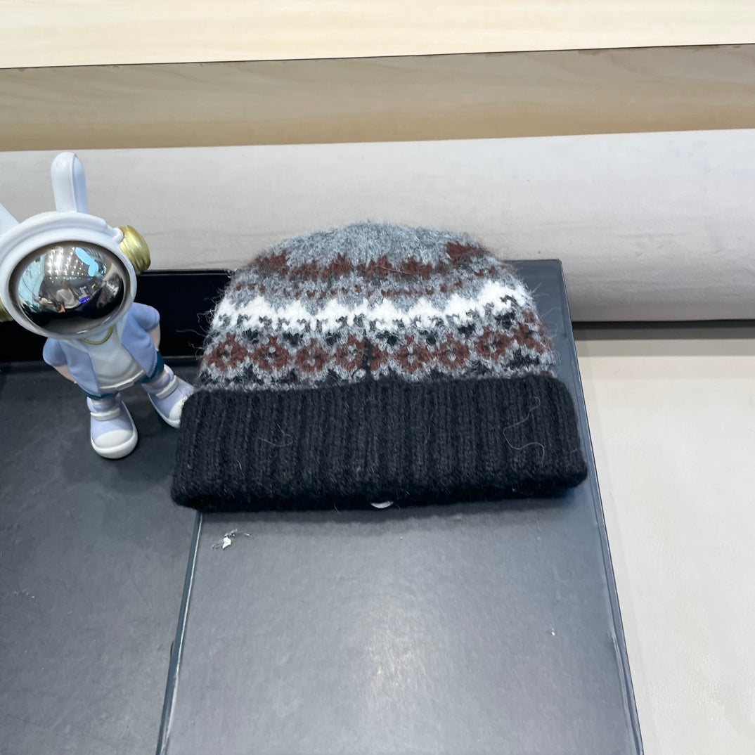 Beanie Hat In Colorful Wool 438145