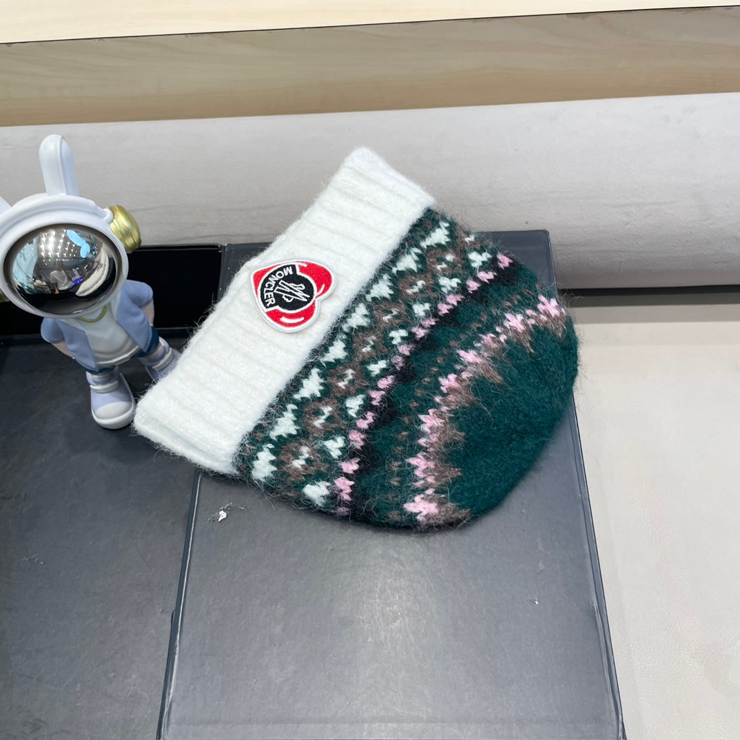 Beanie Hat In Colorful Wool 438144