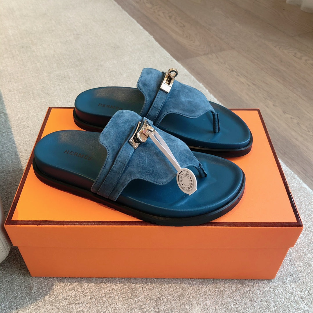 Empire Sandal Aegean Suede