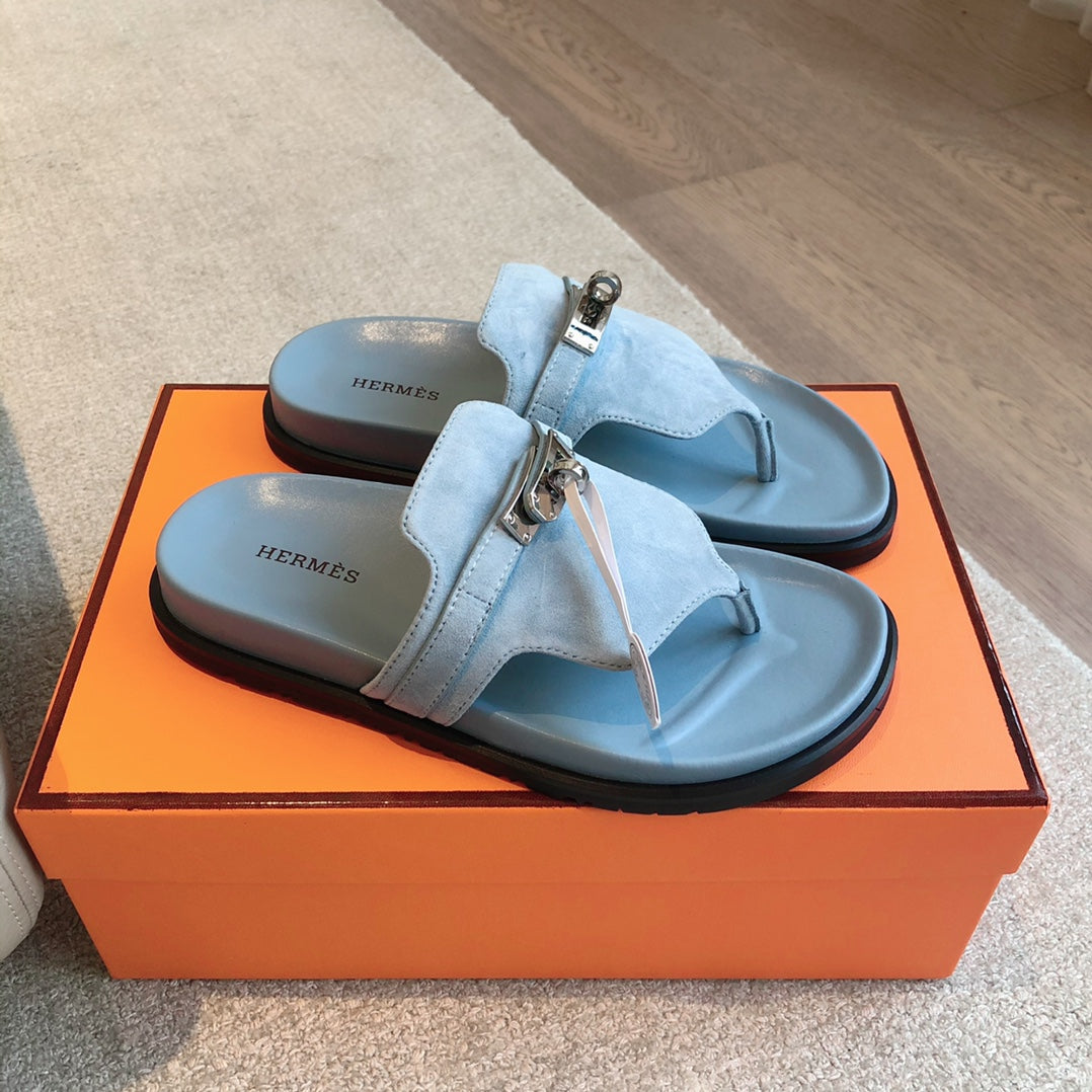 Empire Sandal Sky Suede