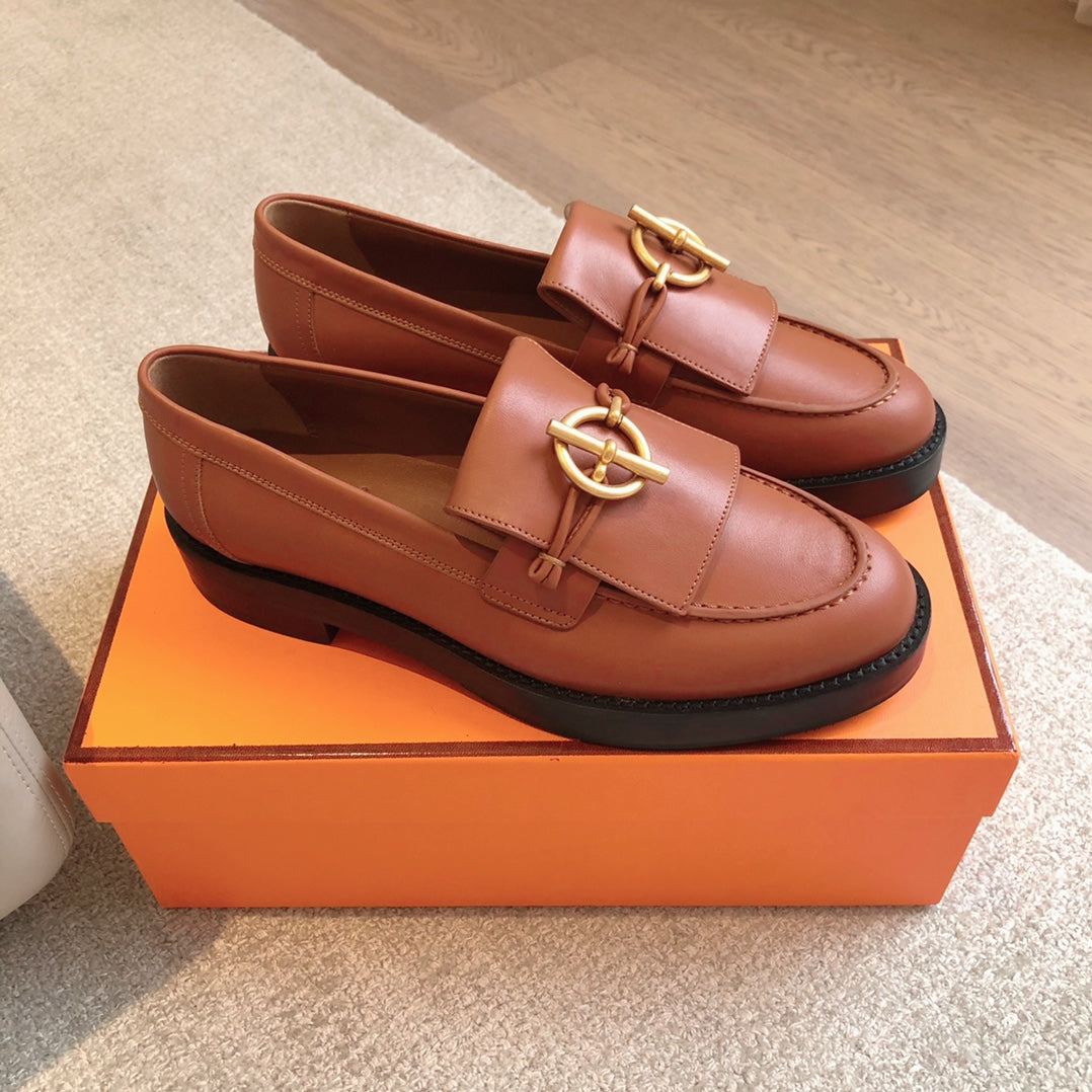 Impact Loafer 25 Caramel Calfskin