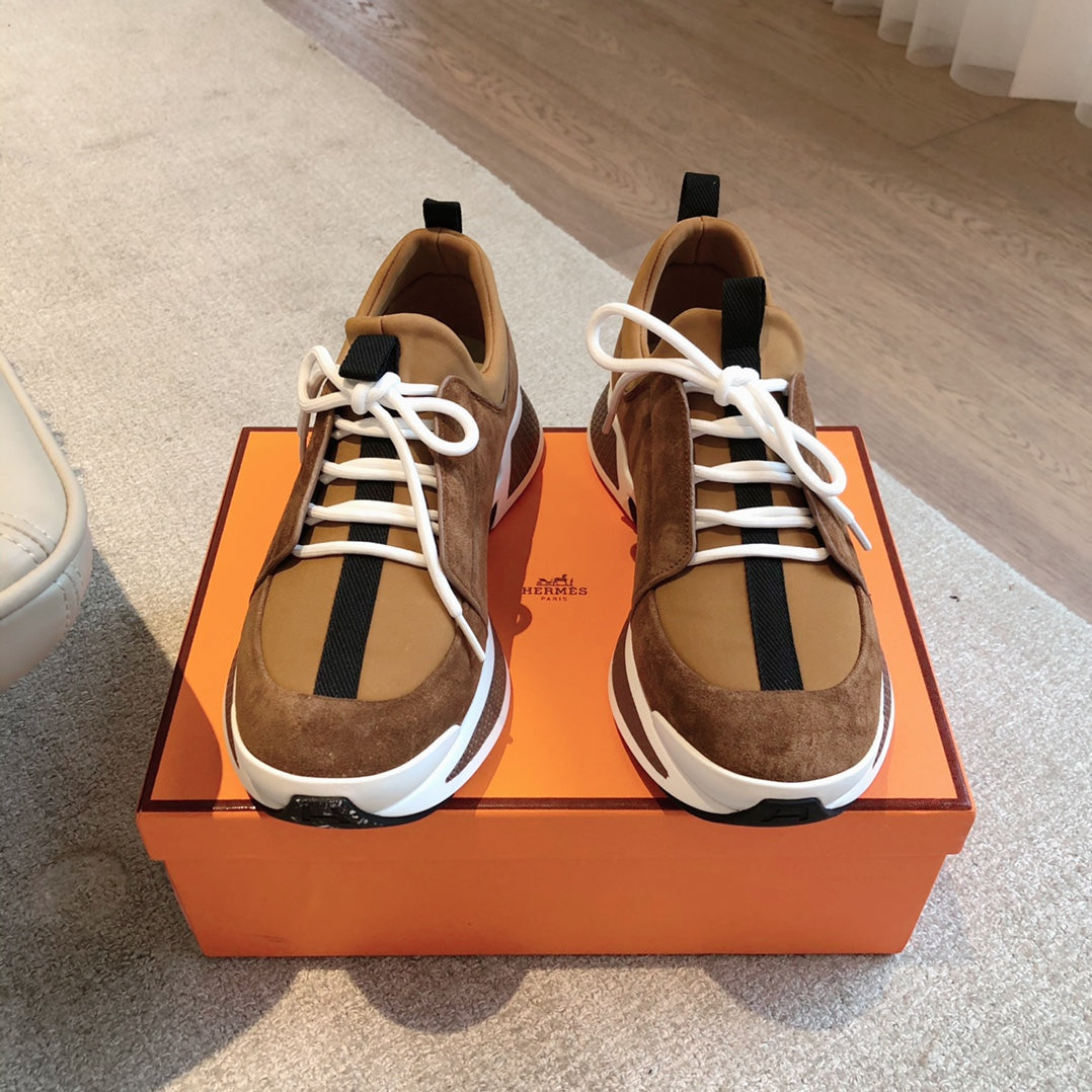 Hm Just Sneaker Brown Suede