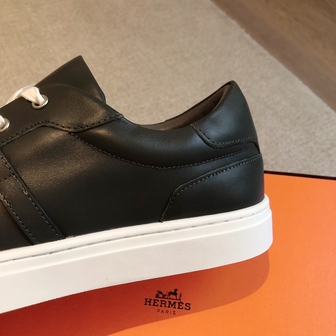 Hm Day Sneaker Black White Lambskin 970890