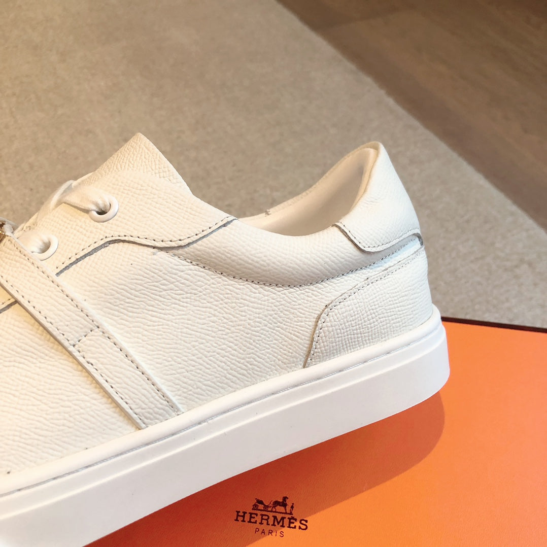 Hm Day Sneaker White Cowhide 970893