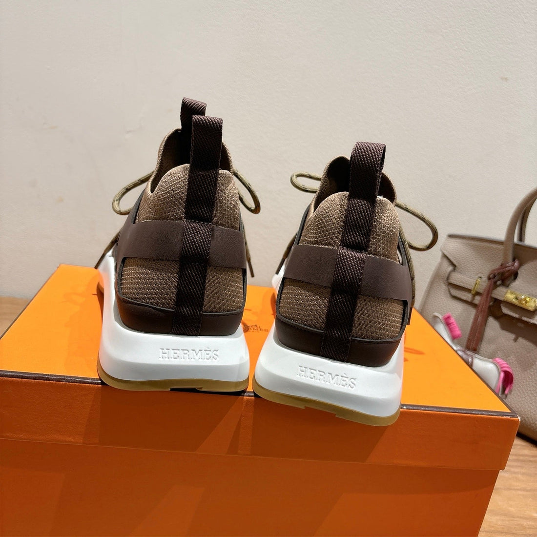 Hm 25 Katana Sneaker Brown Calfskin 353499