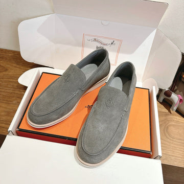Hm Impact Loafers Grey Suede 526168