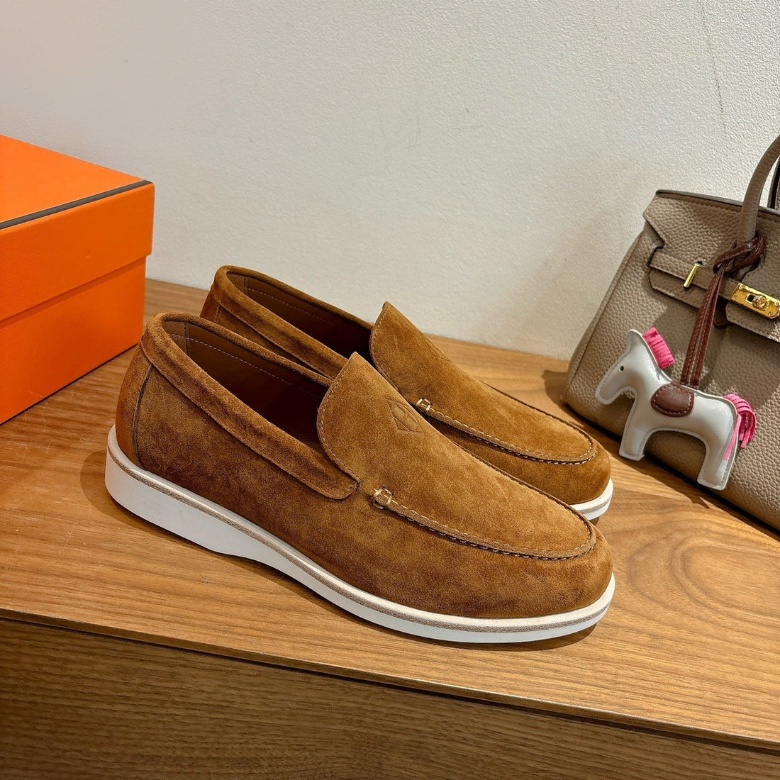 Hm Impact Loafers Brown Suede 526171