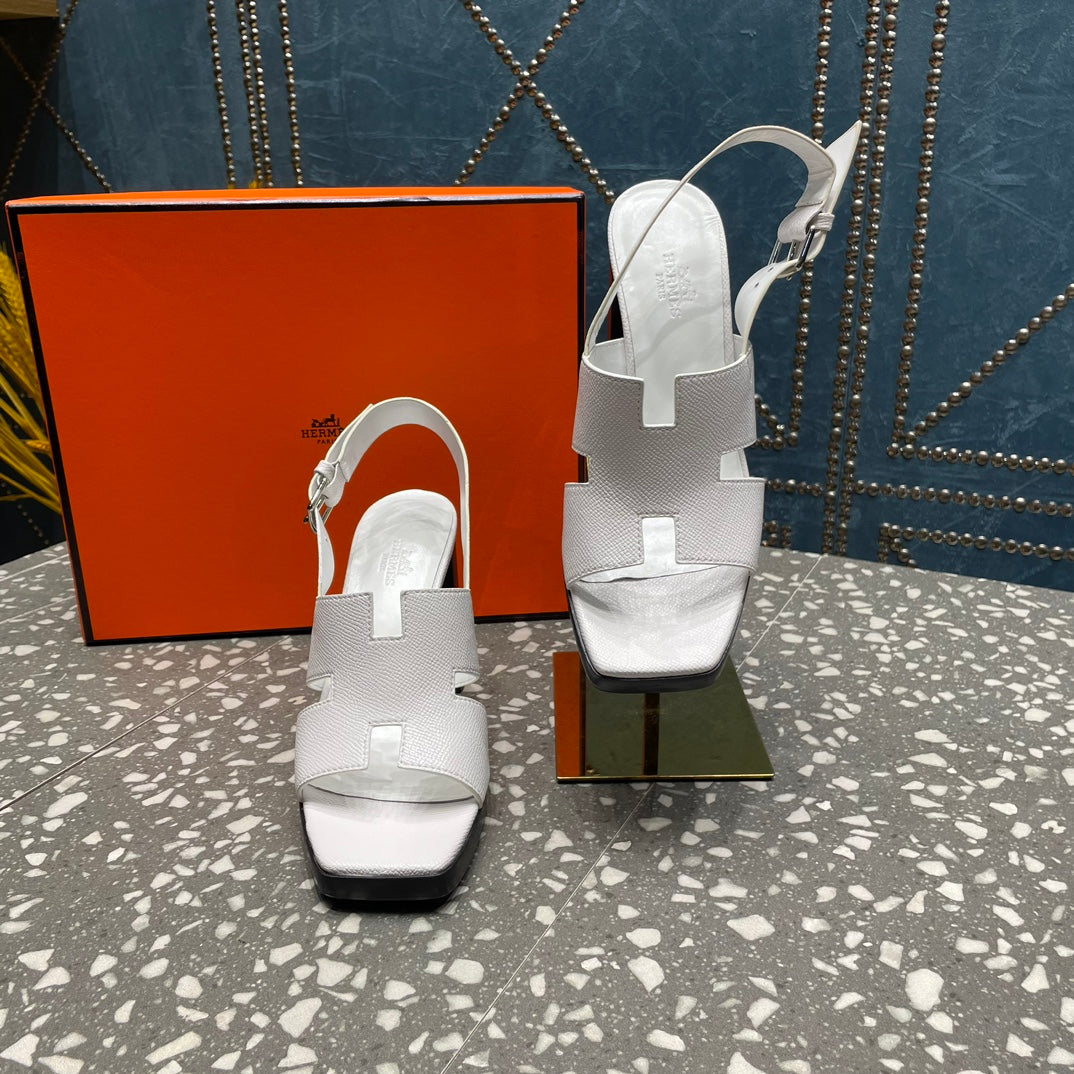 Eris Sandal 95 Snow Lambskin