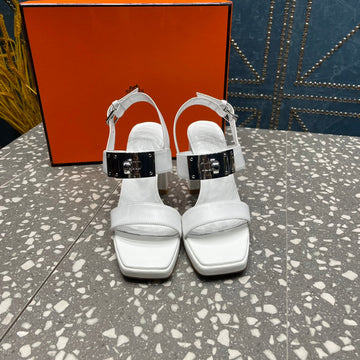 Ilona Sandal 95 White Calfskin