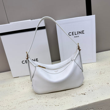 Mini 19 Romy In White Supple Calfskin
