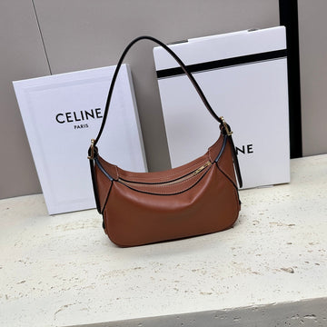 Mini 19 Romy In Bronze Brown Supple Calfskin