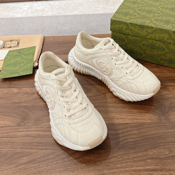GG Ripple Sneaker Cream
