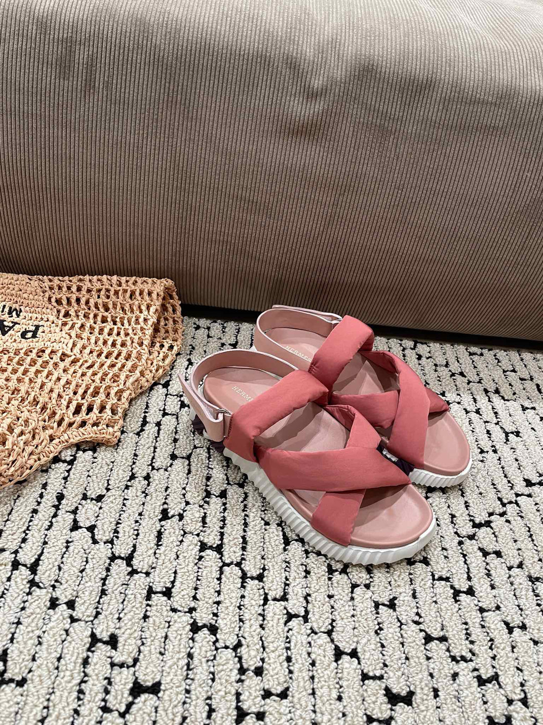 Electric Sandal Rouge Calfskin