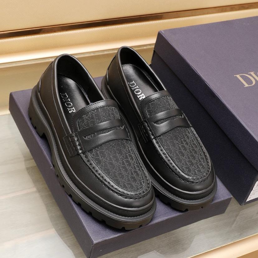 CD Explorer Loafer Black Jacquard