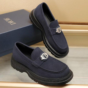 CD Explorer Icon Loafer Denim Color Suede