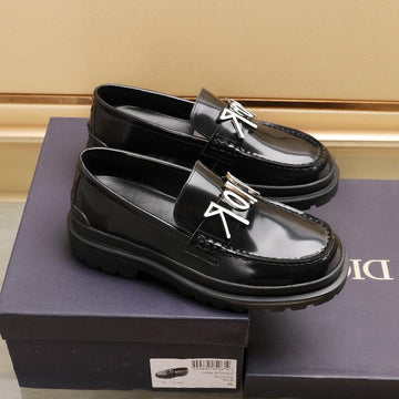 CD Explorer Loafer Black Polished Calfskin