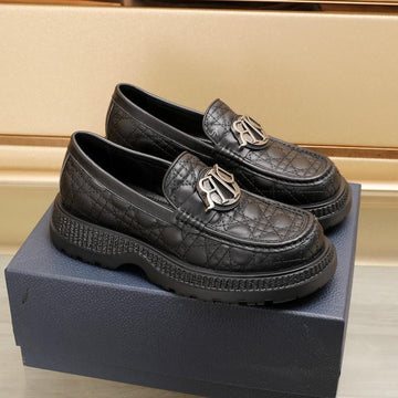 CD Explorer Loafer Black Embroided Calfskin