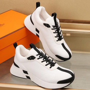 Hm Hugo Sneaker White Breathable Fabric