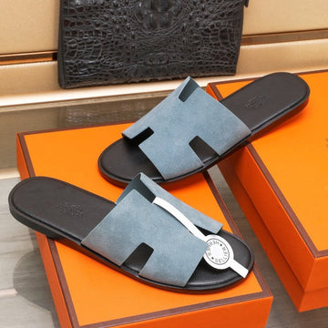 Hm Izmir Sandal Stone Suede