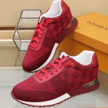 LV Classic Sneaker Garnet Red Damier
