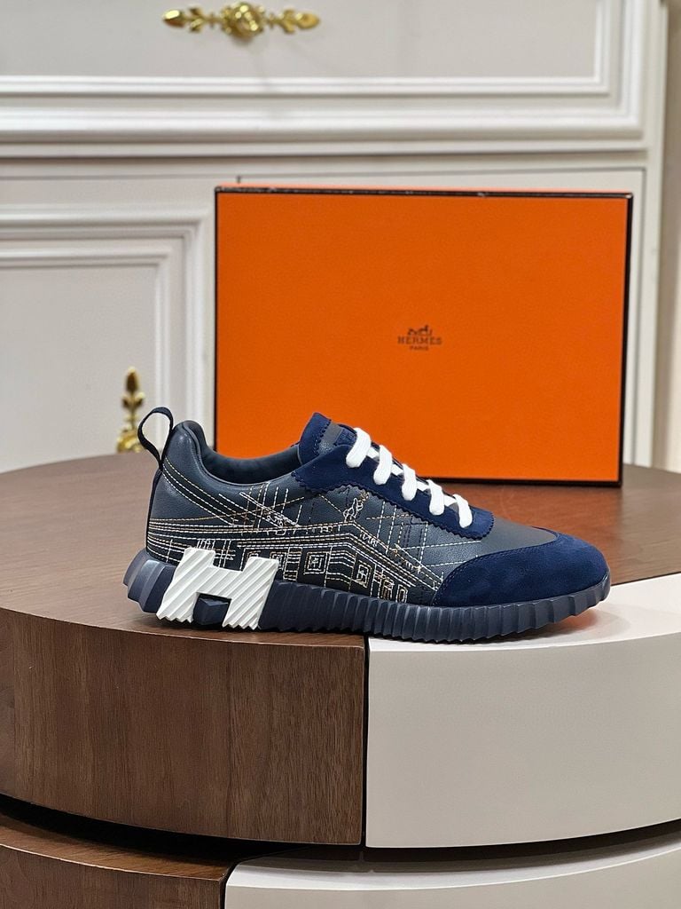Hm Bouncing Sneaker Faubourg Inspired Embroidery.