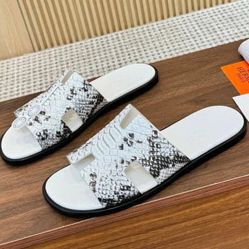 Hm Izmir Sandal White Rose Leather 294345