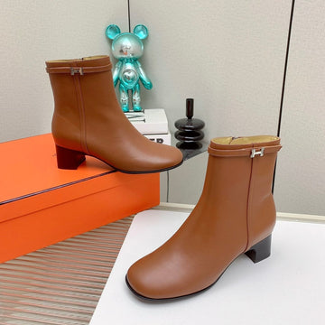 Hm Imperial 50 Ankle Boot Brown Calfskin 971339