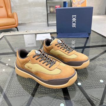 CD Dean Sneaker Bronze Calfskin