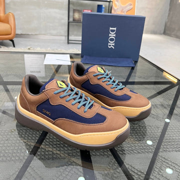 CD Dean Sneaker Brown Calfskin