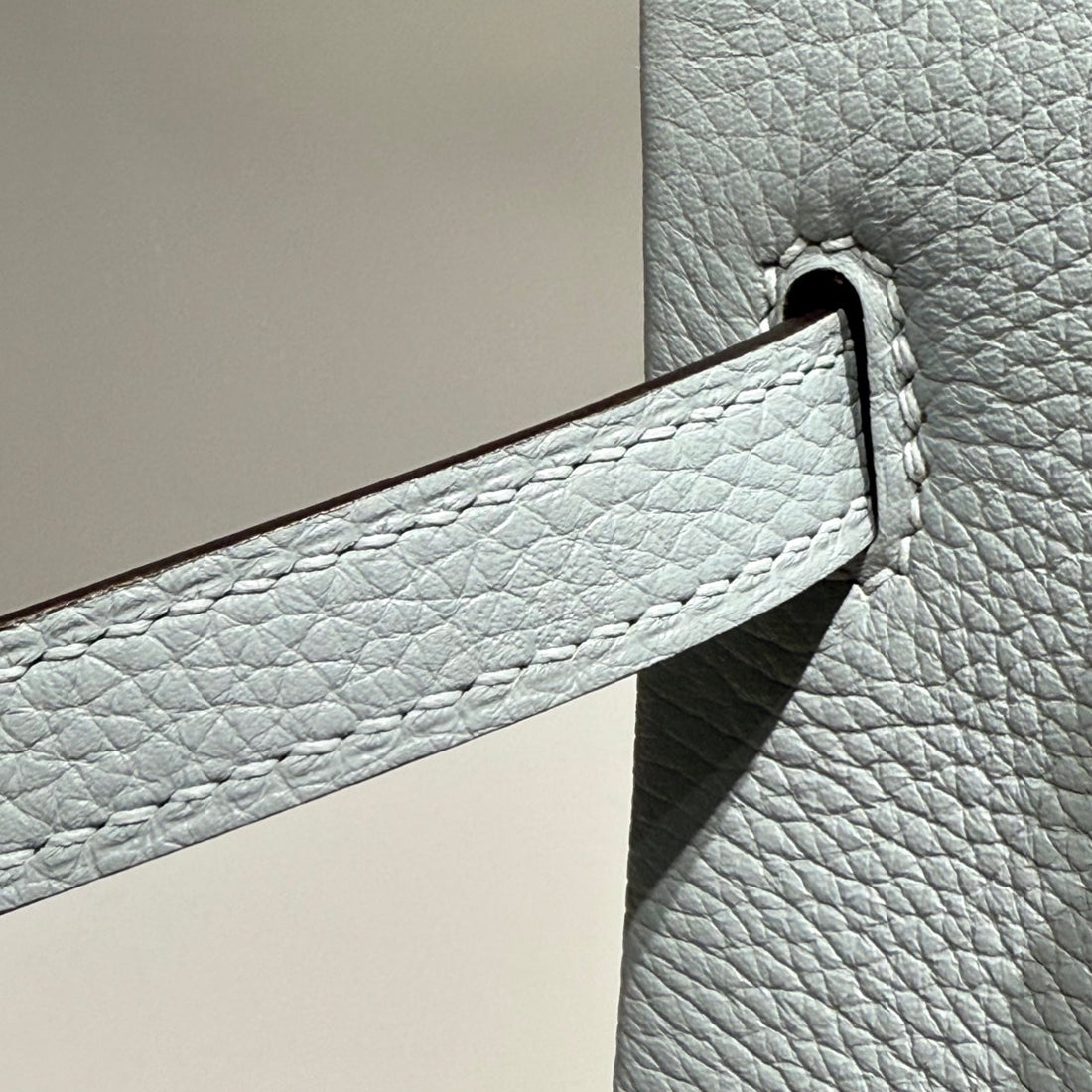 HM Birkin 25CM Baby Blue Togo Leather Silver Hardware 237514