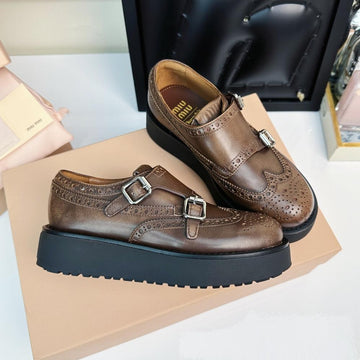 Church's X Miuloafers Classic Matte Brown Calfskin