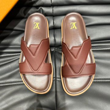 LV Oasis Mule In Chocolate Brown Calfskin