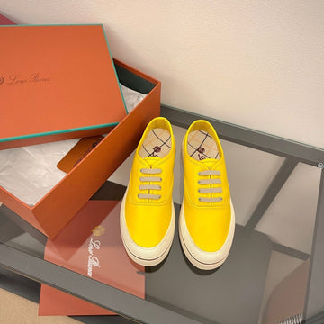 Lp Nantucket Walk Sneaker Yellow Leather 723194