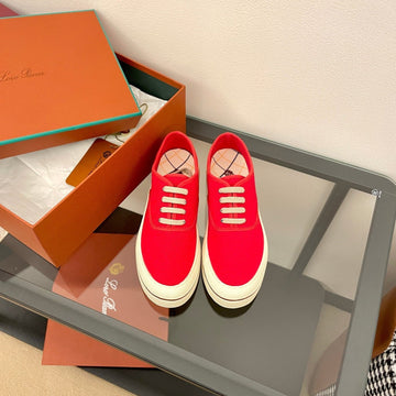 Lp Nantucket Walk Sneaker Red Cotton 723198