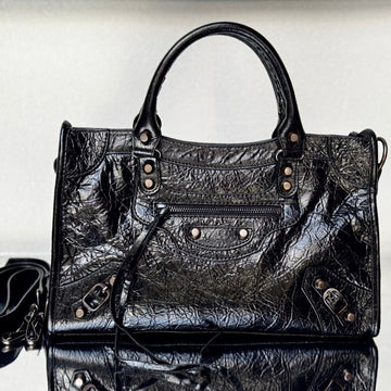 Balenciaga Le City Bag Black Lambskin