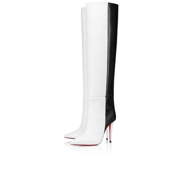 Cl Astrilarge Botta 100 Mm Boots Calf Leather Bianco