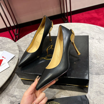 Cl Ginko Pump 85MM Pumps Nappa Leather Black
