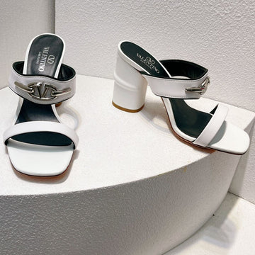 Vt Heeled Sandal White Cowhide 292886