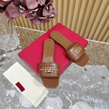 Mule Sandal The Bold Edition Vlogo Square Toe 20MM Brown