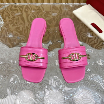 Mule Sandal The Bold Edition Vlogo Square Toe 20MM Pink