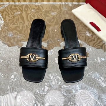 Mule Sandal The Bold Edition Vlogo Square Toe 20MM Black