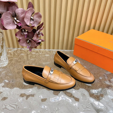Hm Royal Loafer In Tawny Cowhide 102302