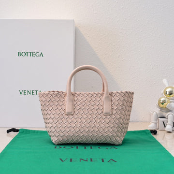 Bv Mini Cabat 20CM Leather Ghw