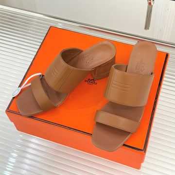 Hm 26WF Monica 60 Sandal Brown Sheepskin 642859