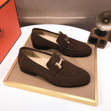 Hm Paris Loafer Walnut Suede
