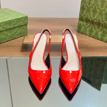 GG Signoria Slingback Pump Candy Lambskin